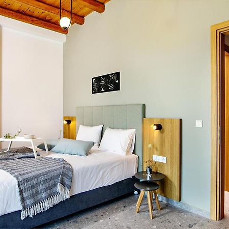 Almond Cottage With A Sea View Above Plakiás Exterior foto