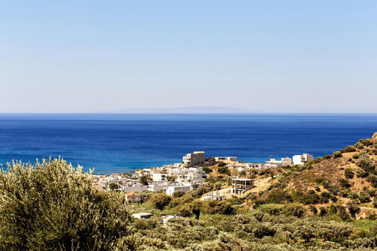 Almond Cottage With A Sea View Above Plakiás Exterior foto